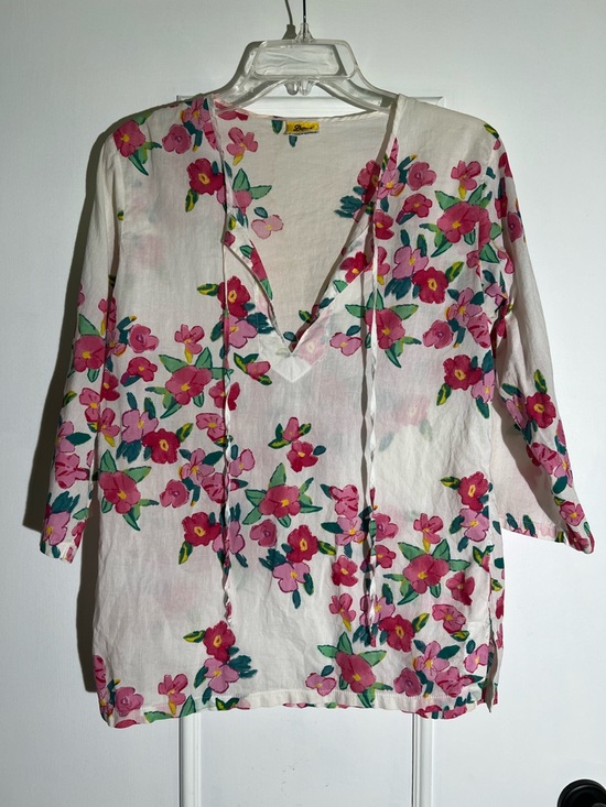 Ken Done Tops - Ken Done Authentic Floral Tunic Blouse